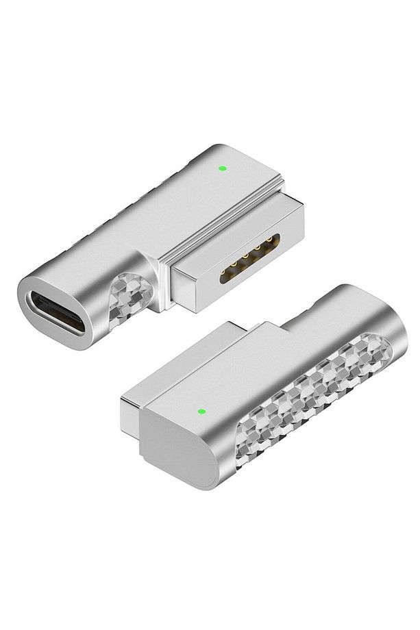 Type-c To Magsafe 2 Ile Uyumlu 85w A Kadar Destekli L Model Şarj Çevirici Adaptör - 2