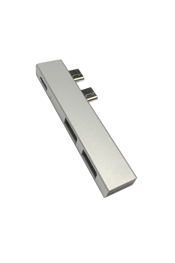Macbook Pro Air Için 2x Usb 3.0 Type-c Şarj Hub Adaptör Çevirici - 4