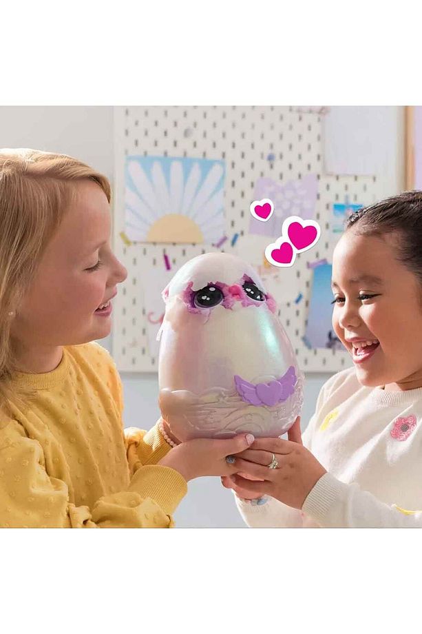 Sesli ve Işıklı Hatchimals Alive Mystery Hatch Pandoo İnteraktif Peluş Sürpriz Yumurta - 2