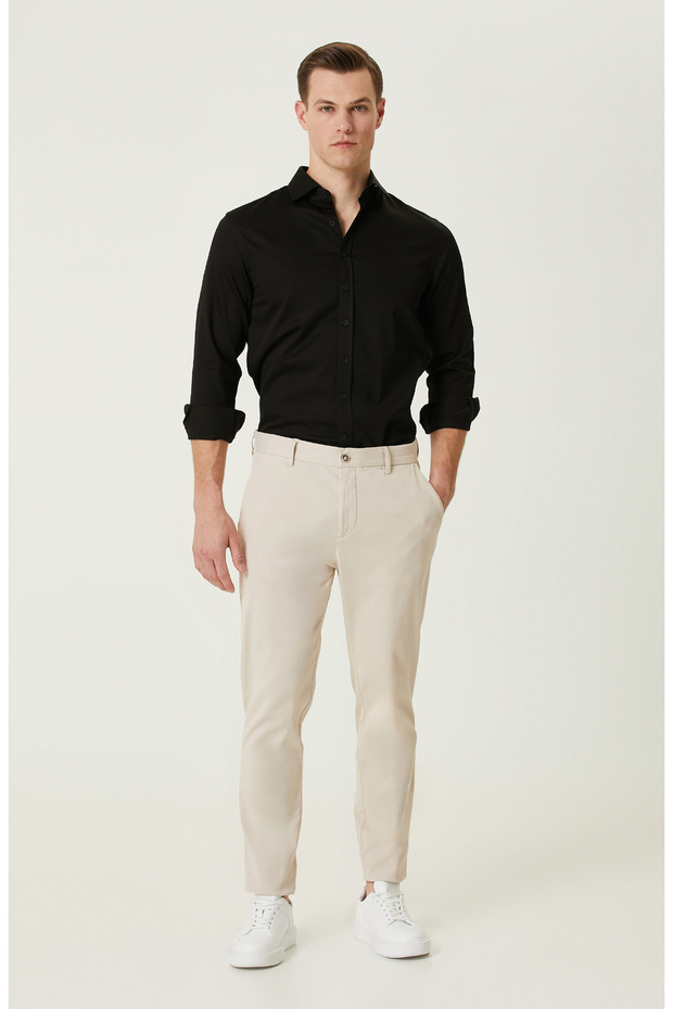 Bej Chino Pantolon - 1