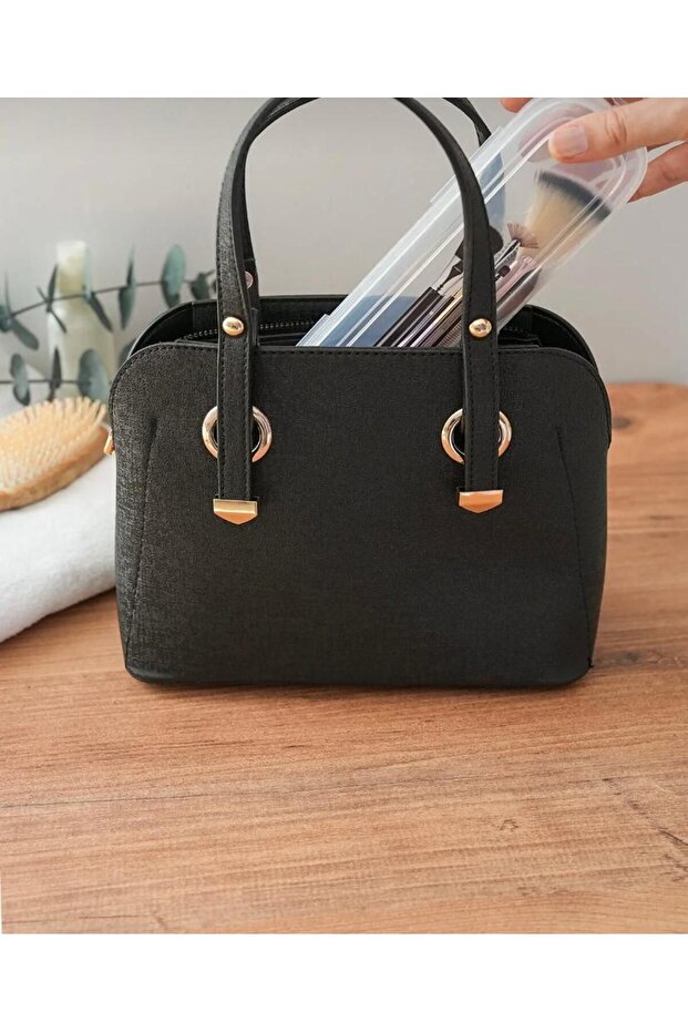 Multix 2 Pieces Pen HolDer with LocKable LiD - Bag Organizer Storage Container - 2
