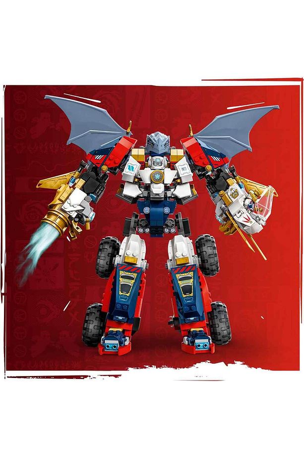 NINJAGO Zane’in Ultra Kombo Mech’i 71834 - 9 Yaş ve Üzeri Çocuklar için Araba, Jet ve E - 6