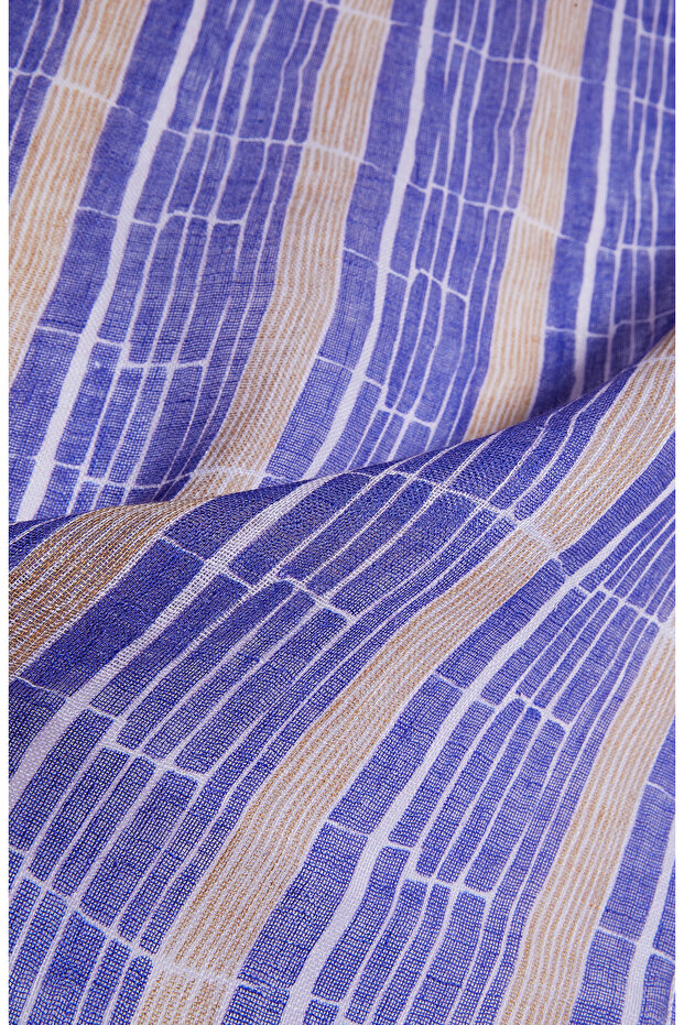 Mavi Unisex Şal - 2