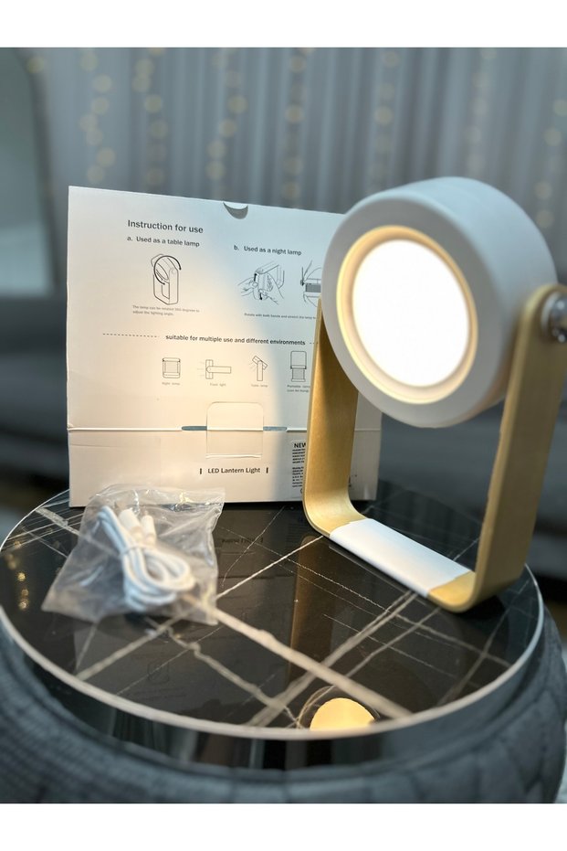 Newface Jp-Dld Camping Lamp Appearance Decorative Night Lamp White