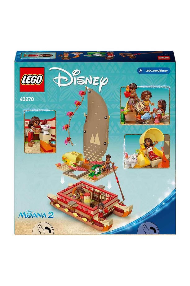 Disney Moana’nın Macera Kanosu 43270 - 6 Yaş ve Üzeri Çocuklar için Yaratıcı Oyuncak - 4