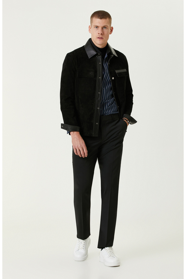 Lacivert Yün Kazak - 3