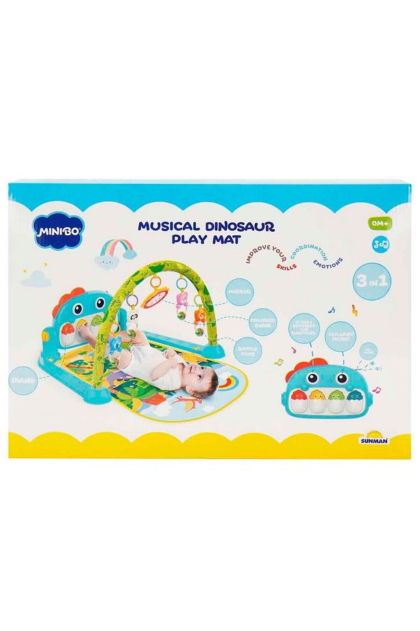 3in1 Piyanolu Dinozor Oyun Halısı - 4