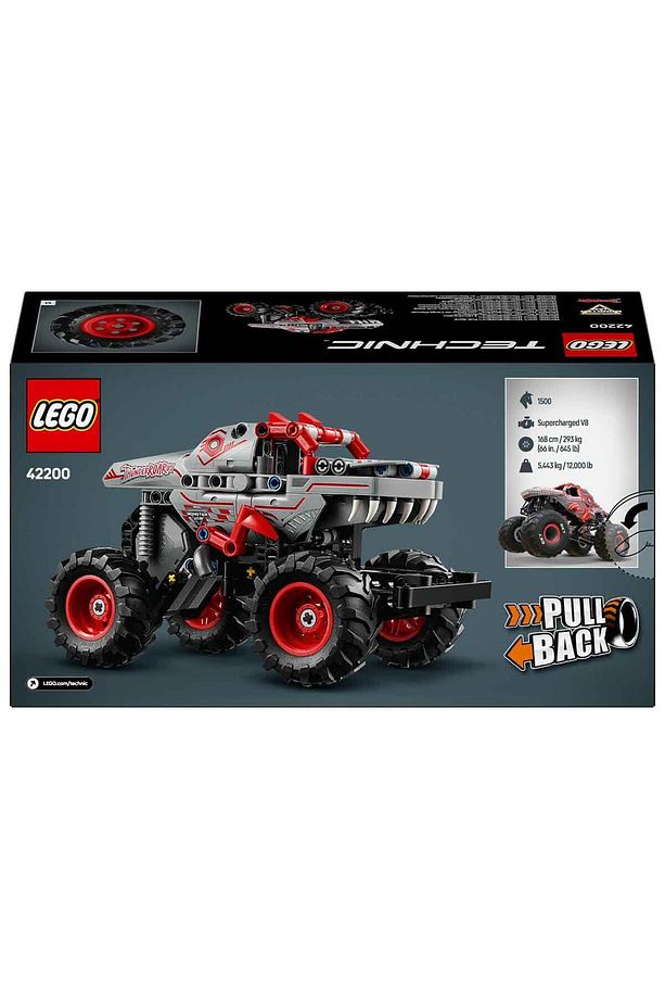 Technic Monster Jam ThunderROARus Çek-Bırak 42200 - 7 Yaş ve Üzeri Canavar Kamyon Seven Ço - 4