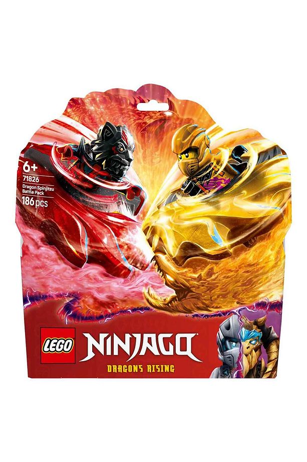 NINJAGO Ejderha Spinjitzu Savaş Paketi 71826 - 6 Yaş ve Üzeri Çocuklar için 2 Ninja Minifi - 3