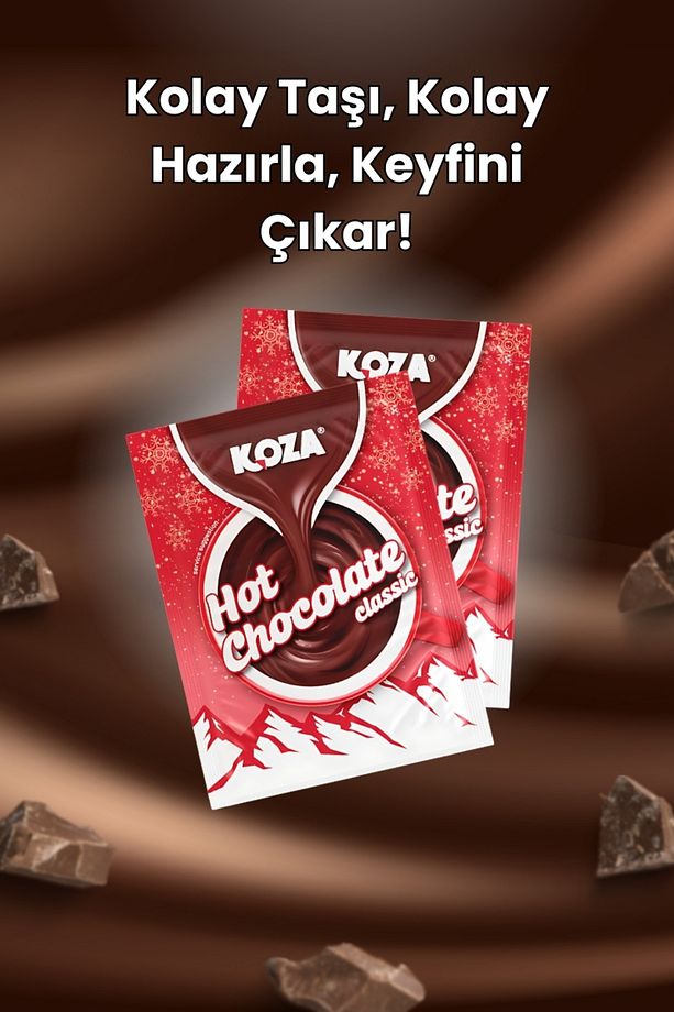 Tek Içimlik Premium Sıcak Çikolata Aro. Içecek Tozu (12 STİCK) - 4