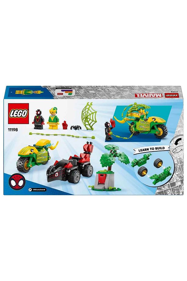 Marvel Spidey ve İnanılmaz Arkadaşları Spin ve Electro Dinozor Aracı Takibi 11198 - 4 Yaş - 4