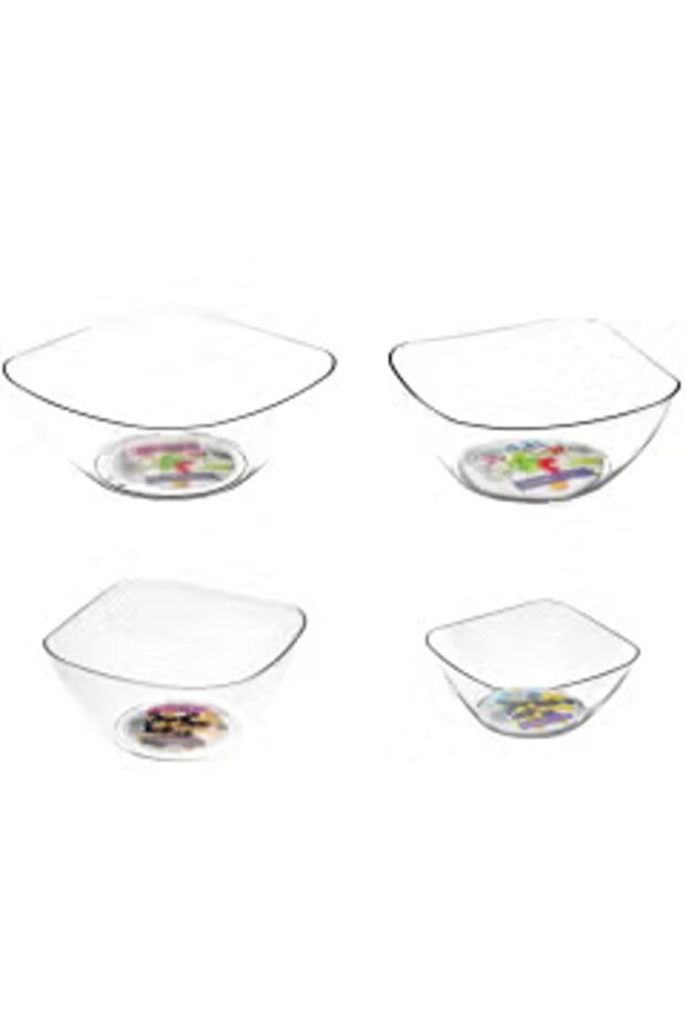Spain Plastic Bowl Set 4 Pcs - 1