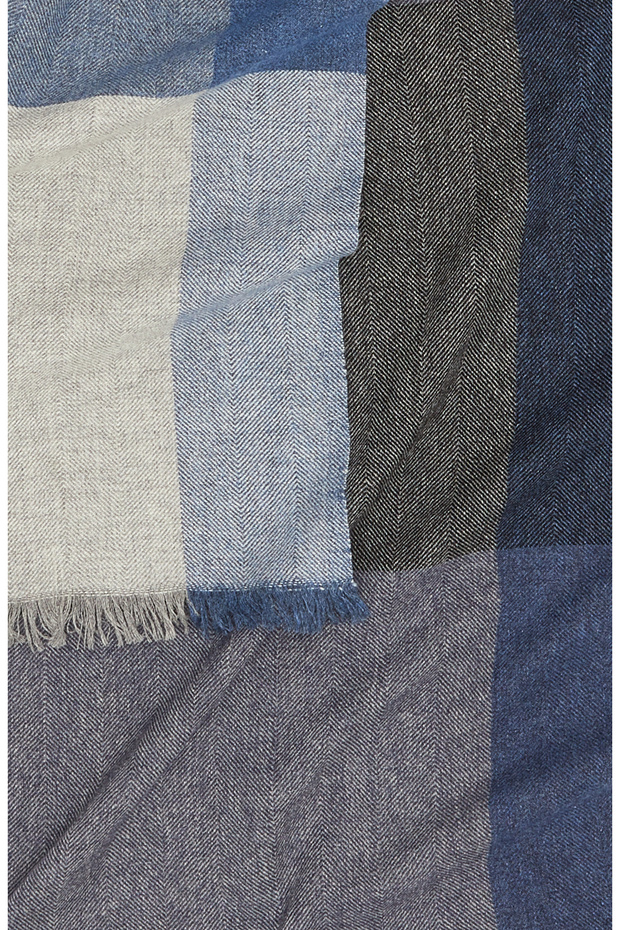 Mavi Erkek Atkı - 3