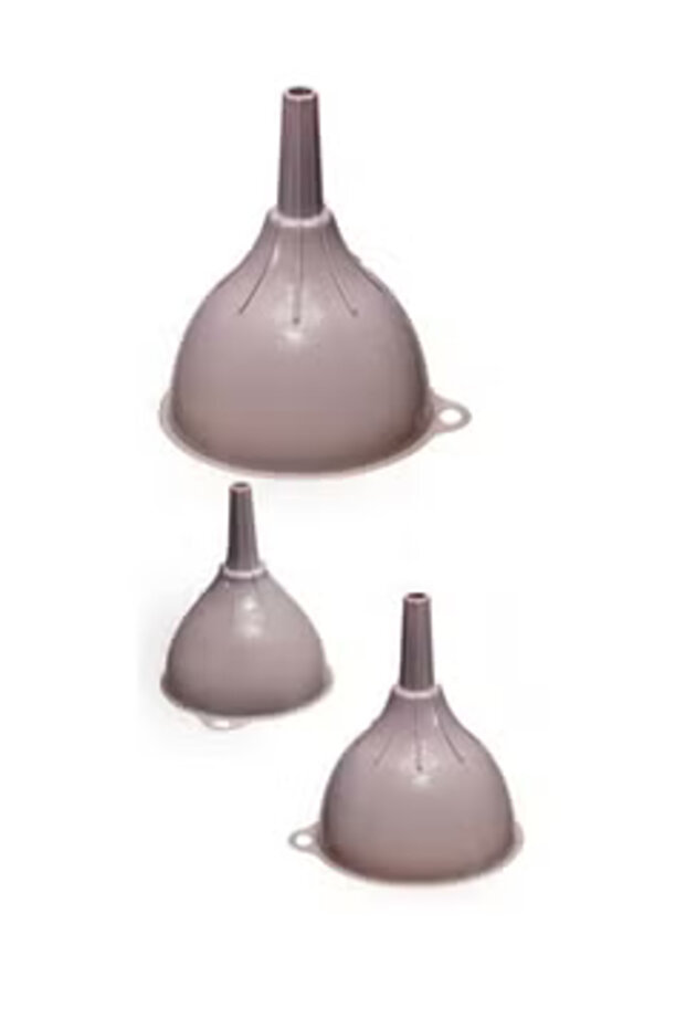 Spanish Plastic Funnel 3 Pcs Set - 1