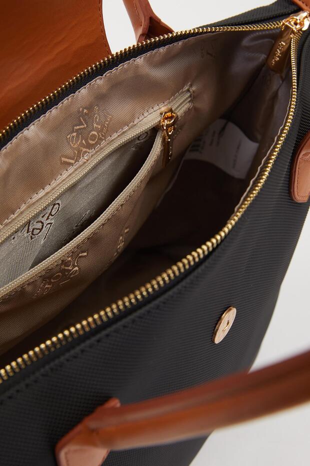 حقيبة يد بحزام أسود تريند - 4