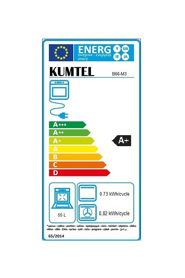 Antrasit Cam Ankastre Fırın 4 Prog. B66-SF2(MT) - 4