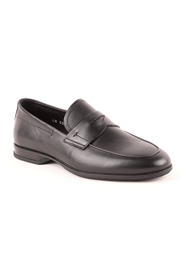 L5587 Buffalo Leather Men's Loafer Shoes