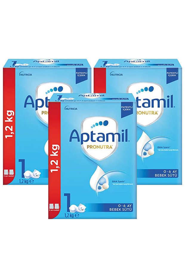 1 Pronutra Bebek Sütü 1200 g 0-6 Ay x 3 Adet - 1