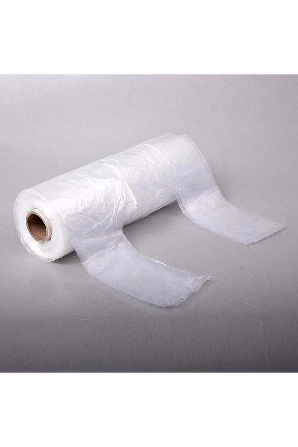 Rulo Şeffaf Market Poşet Torba - Hışır Atlet Poşet -küçük Boy - 200 Adet - 1