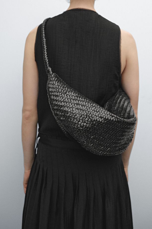 Pilili midi elbise - 4