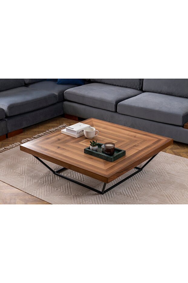 CORA ORTA SEHPA, CEVİZ SİYAH - 2