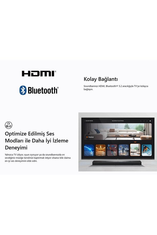 5.1 Kanal 430w Soundbar - Dolby Audio, Dts Virtual:x, Kablosuz Subwoofer Ve Bluetooth 5.2 - 4