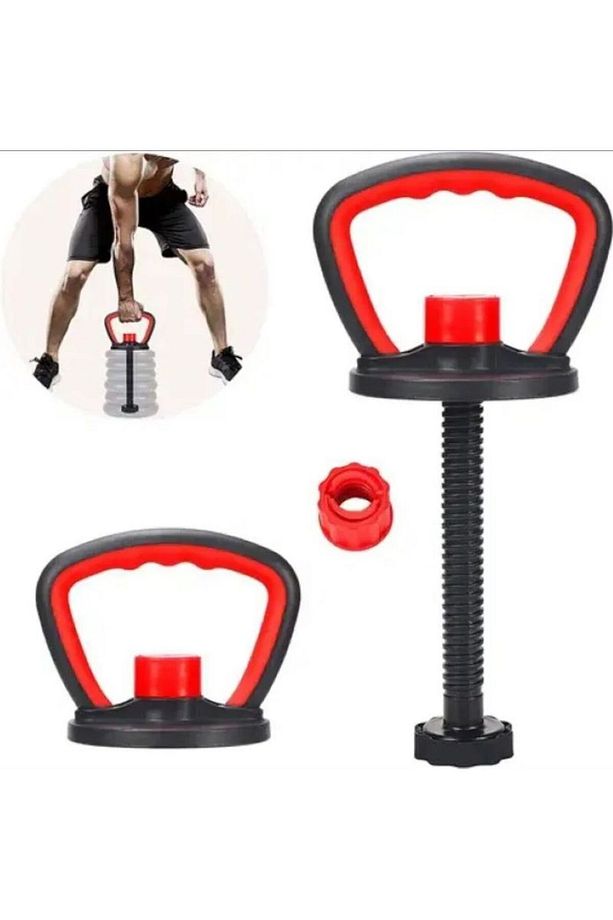 Çantalı Döküm Demir Plaka Dambıl Seti 55 Kg Siyah Dumbbell Set - 3