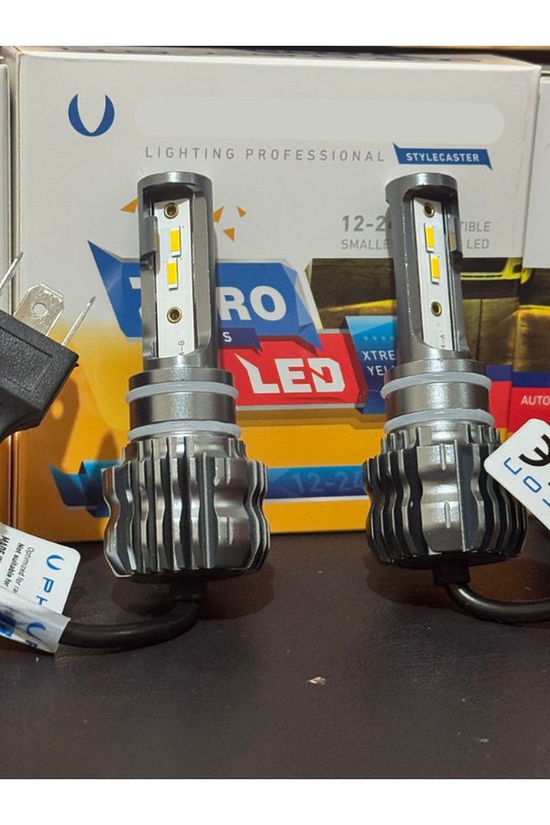 H4 Xenon Zero Plus Serisi Limon Sarı Ultra Güçlü  12-24 Volt Far Ampulü - 3