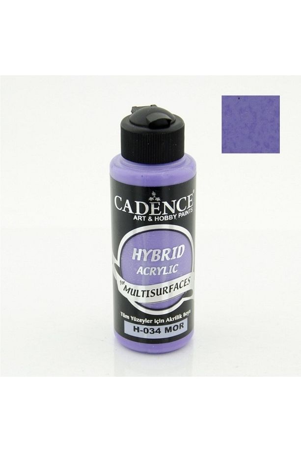 Hybrıd Akrilik Multısurfaces H-034 Mor 120ml - 1