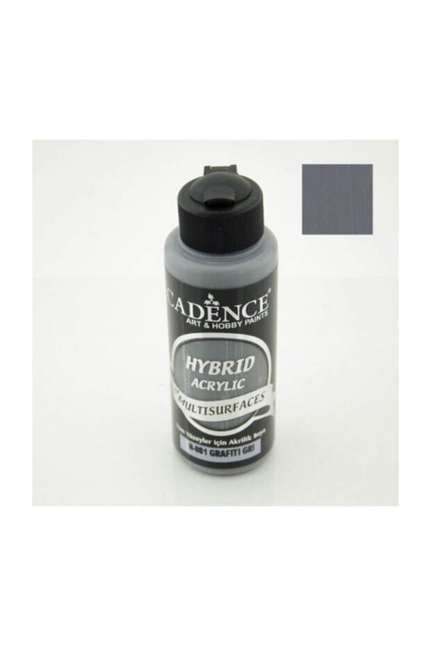 Hybrıd Akr. Multısurfaces H-081 Grafiti Gri 120ml - 1