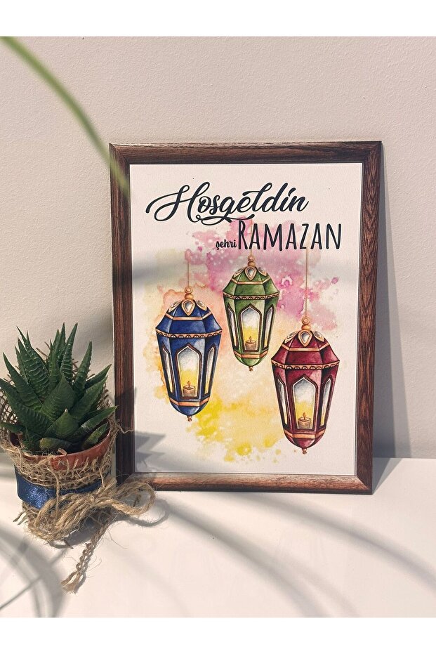 Çerçeve Görünümlü Mdf Tablo Seti - 1