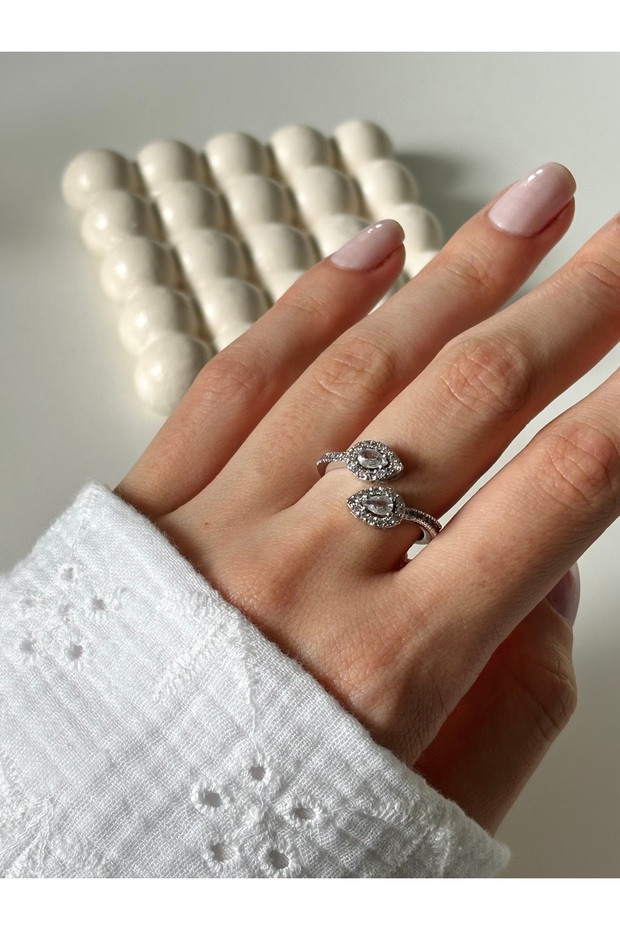 Drop Model Double Baguette Ring - 3