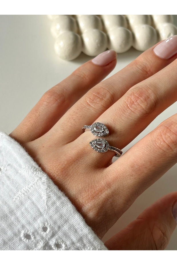 Drop Model Double Baguette Ring - 2