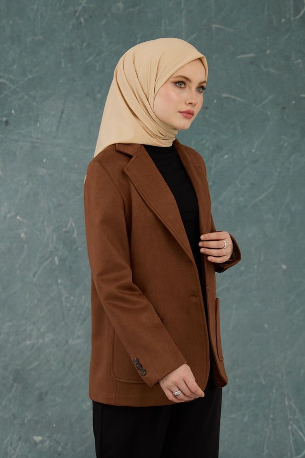 Bej Comfy Yok Eşarp -  10001-02 - 3