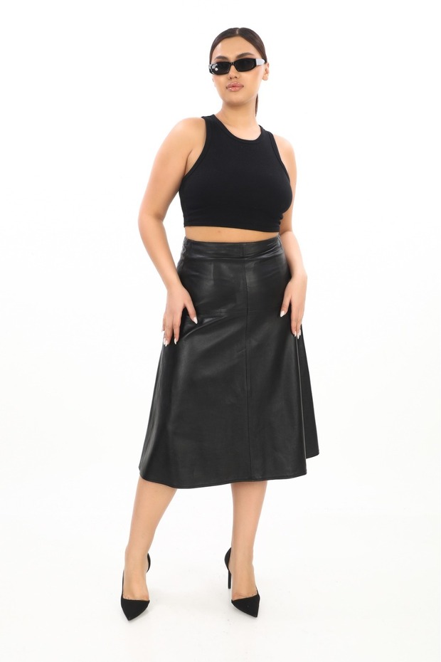 Hakiki Deri Etek - 1