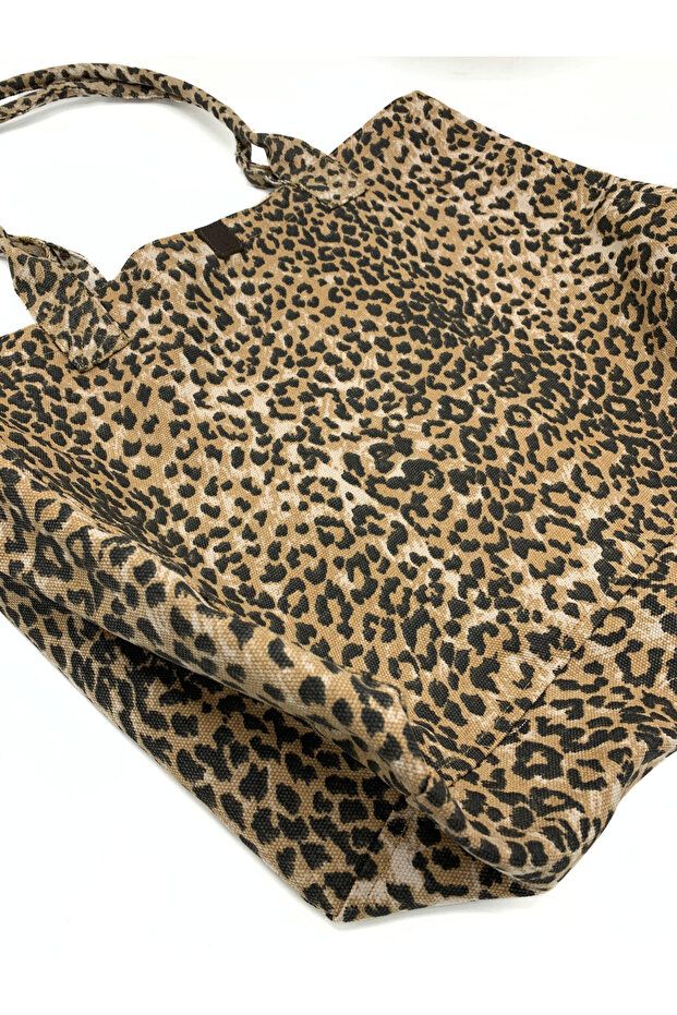 Shopper Kanvas Çanta - 4