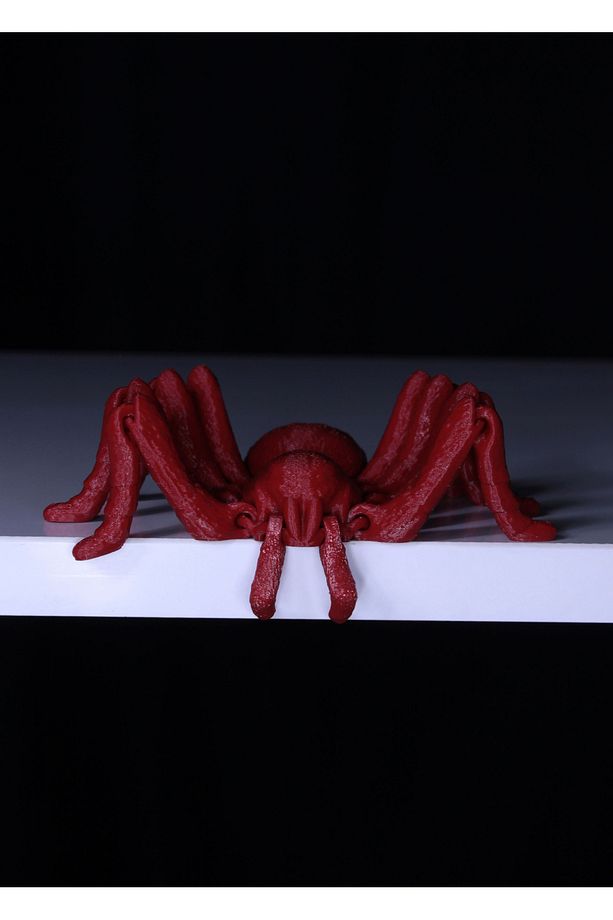 Tarantula Örümcek Figür Oyuncak (KIRMIZI) - 1