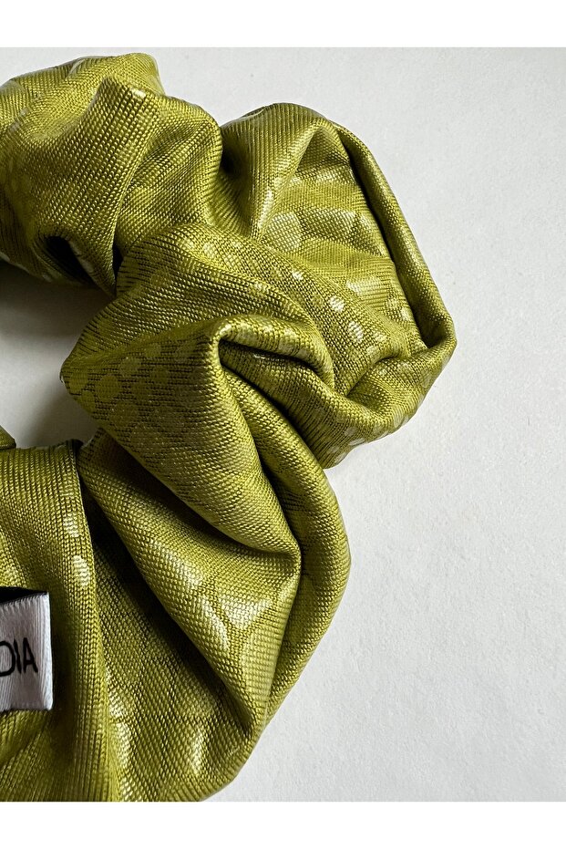 Scrunchie Crocodile Pattern Rubber Buckle - 2