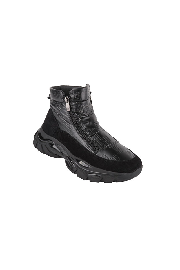 16218 SIYAH SUET DERI BOT - 2