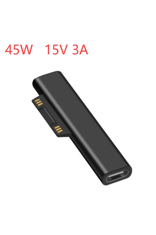 محول قابس شحن سريع 45 واط 102 واط 6.8 أمبير PD لجهاز Microsoft Surface Pro X 8 7 6 5 4 3 Go Book USB C