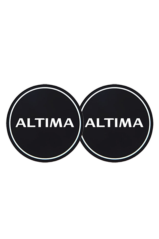 altima Silica gel 2Pcs Car Coaster Water Cup Bottle Holder Anti-slip Pad Mat Silica Gel Bottle Holde