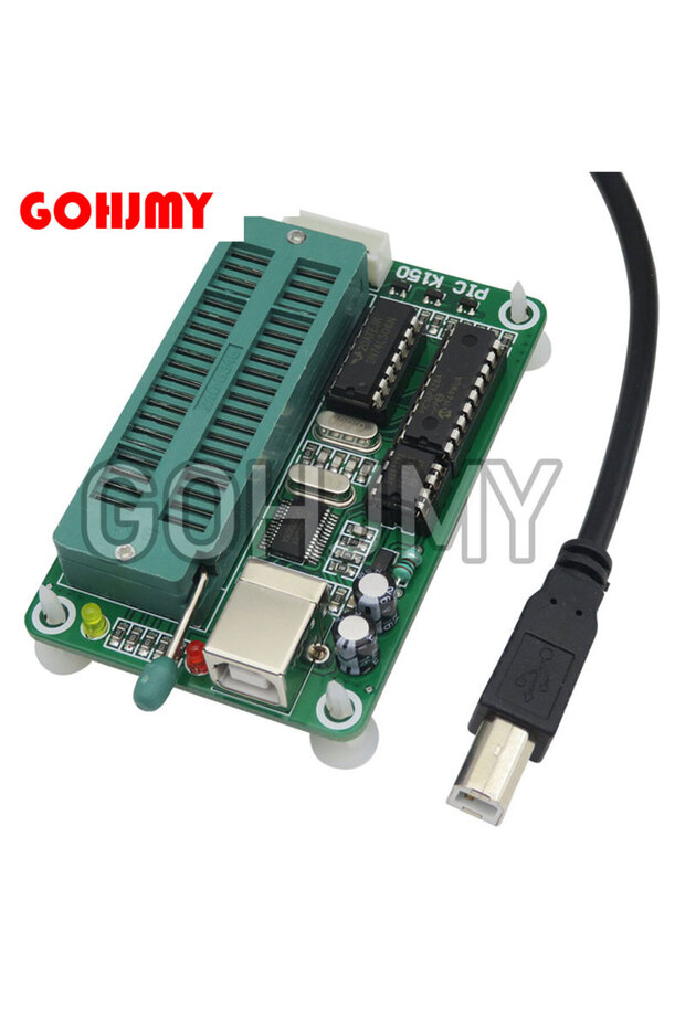 1pcs/lot 1SET Microcontroller USB Automatic Programming Programmer K150 + ICSP Cable - 8