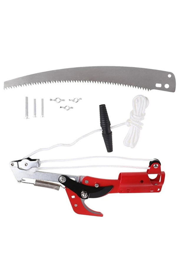 مقص تقليم الأشجار عالي الارتفاع قابل للتمديد لتقليم أشجار الفاكهة بطول 3 سم... - 7