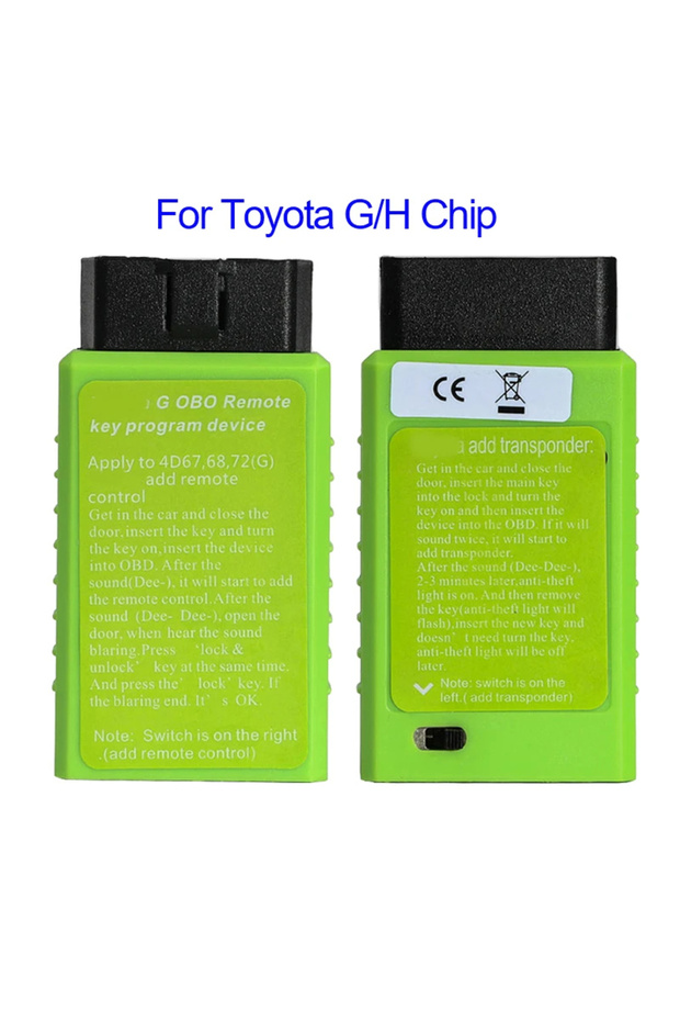 جهاز برمجة مفتاح السيارة عن بعد OBD لسيارة Toyota G لسيارة Toyota H Chip - 6