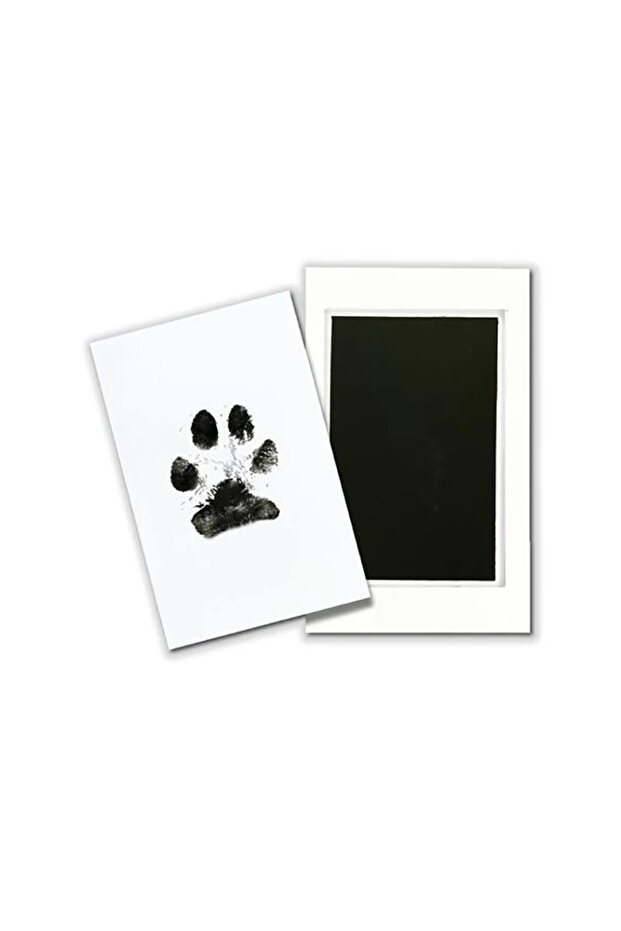 black Cat Dog Paw Print Ink Kit Pad Safe Non-toxic Easy DIY Clean Touch Inkless Pet Souvenir