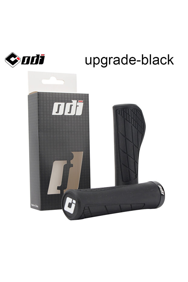 Black ODI MTB Bicycle Grips Shockproof Bike Handlebar Cover Anti-Slip Lockable Grips Ergonomic Cycli