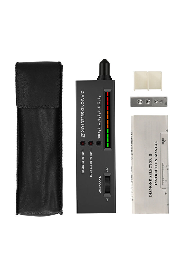 black Diamond Tester Pen High Accuracy Diamond Selector Detector Gemstone Jewelry Testing Tool with
