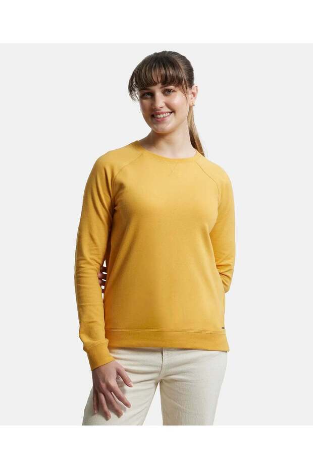 Womens Sweatshirts AW67-01 Yellow