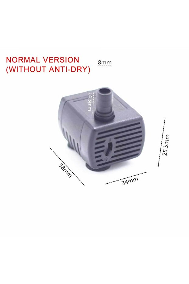 USB plug black-Ordinary Water Pump Pet Cat Water Fountain Anti-dry Burning Motor Replacement for Cat