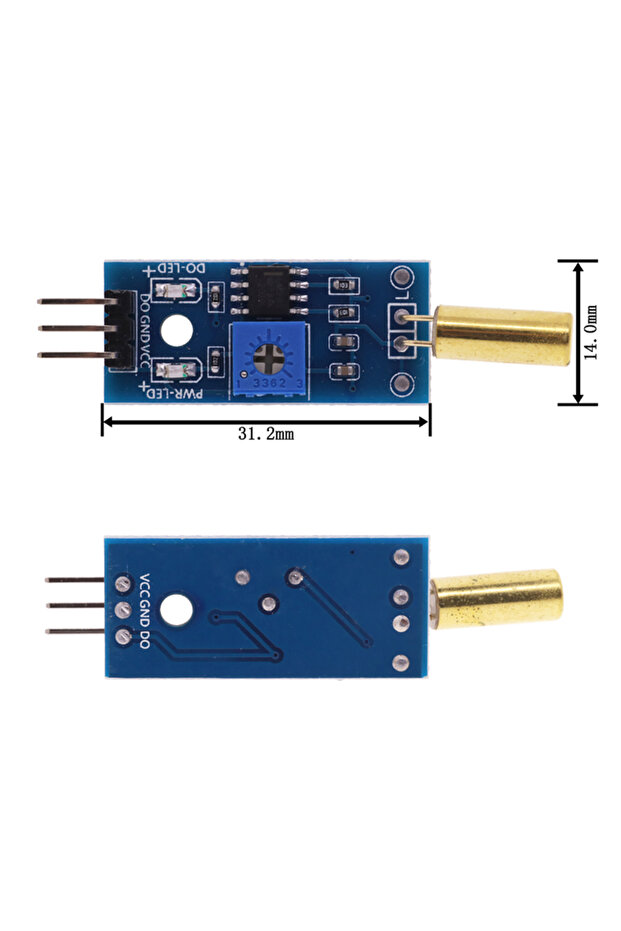 Tilt Sensor Module Switch SW-520D Angle Vibration Microcontroller Electronic Building Blocks Smar... - 8